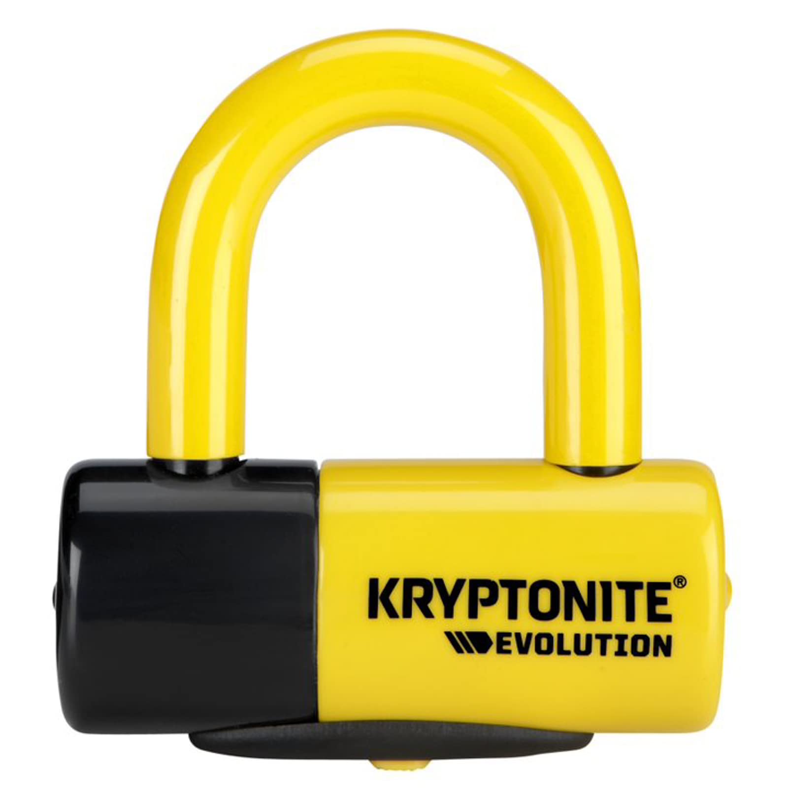 Kryptonite 999614_KRY Evolution Series 4 Disc Lock-Bremsscheibenschloss, 4,8 X 5,4 Cm, Schwarz/Gelb, One Size von Kryptonite