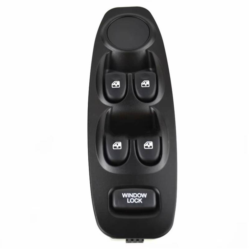 Elektrischer Fensterheberregler 93570-25000 Grau Power Fensterheber Master Control Schalter Für Hyundai Für Accent 2000 2001 2002 2003 2004 2005 Elektrische Schalter Fensterheber(Black No Auto) von Ksjosji