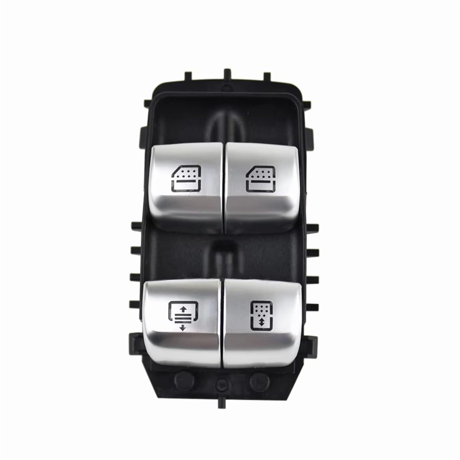 Elektrischer Fensterheberregler Power Fenster Control Schalter Regler Taste Braun Schwarz Beige Für Benz W222 S550e S600 S63 A2229059808 Elektrische Schalter Fensterheber(Black) von Ksjosji