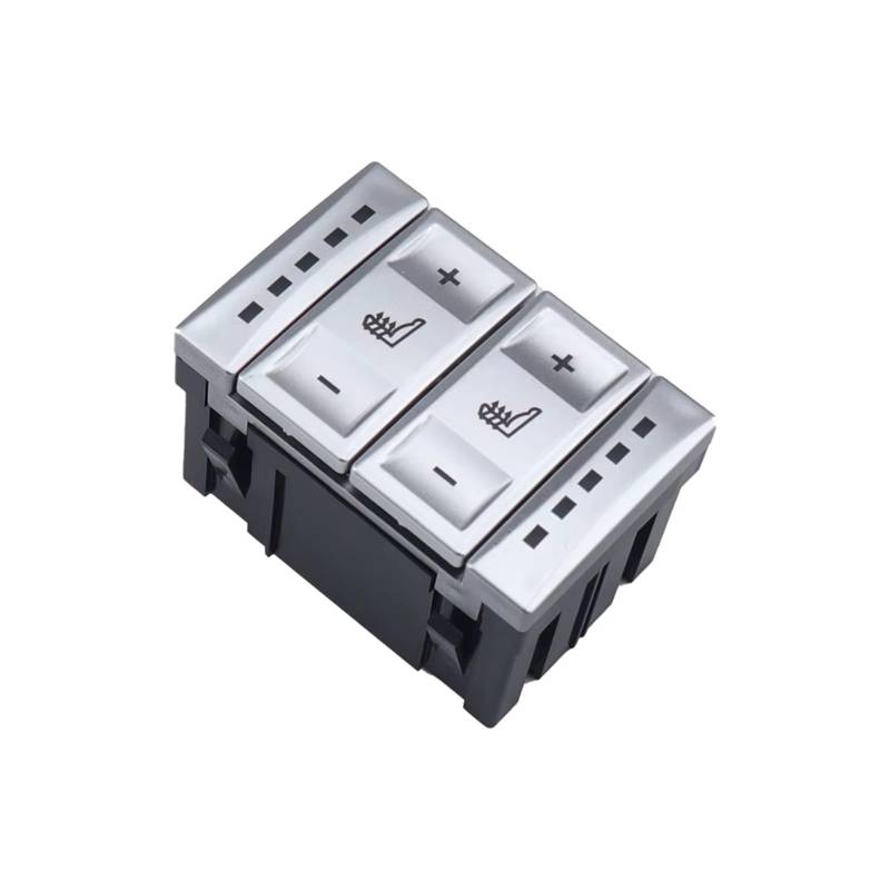 Elektrischer Fensterheberregler Sitzheizung Button Control Schalter Für Ford S-MAX 2006-2015 Galaxy MK 3 2006-2015 Für Mondeo MK 4 6M2T-19K314-AC 6M2T19K314AC Elektrische Schalter Fensterheber(Silver von Ksjosji