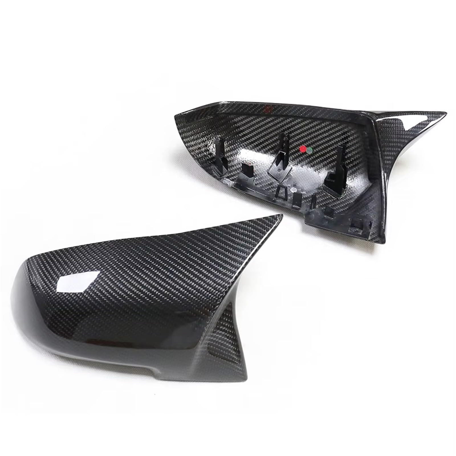 Spiegel Abdeckung Shell Ersatz F87 Für M2 Dry Carbon Spiegelabdeckung AN Style Für F30 F20 F32 F36 Für X1 E84 Rückspiegelkappen Ersatz 2012-2019 Gehäuse Rückspiegels(Dry Carbon Replace) von Ksjosji