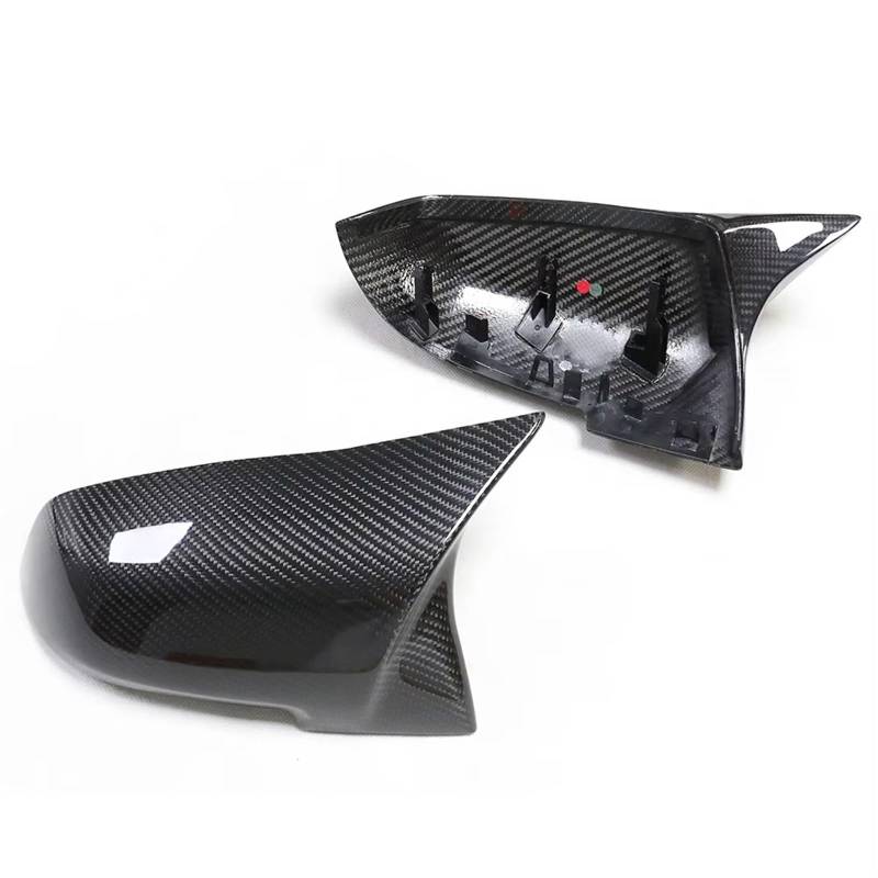 Spiegel Abdeckung Shell Ersatz F87 Für M2 Dry Carbon Spiegelabdeckung AN Style Für F30 F20 F32 F36 Für X1 E84 Rückspiegelkappen Ersatz 2012-2019 Gehäuse Rückspiegels(Dry Carbon Replace) von Ksjosji