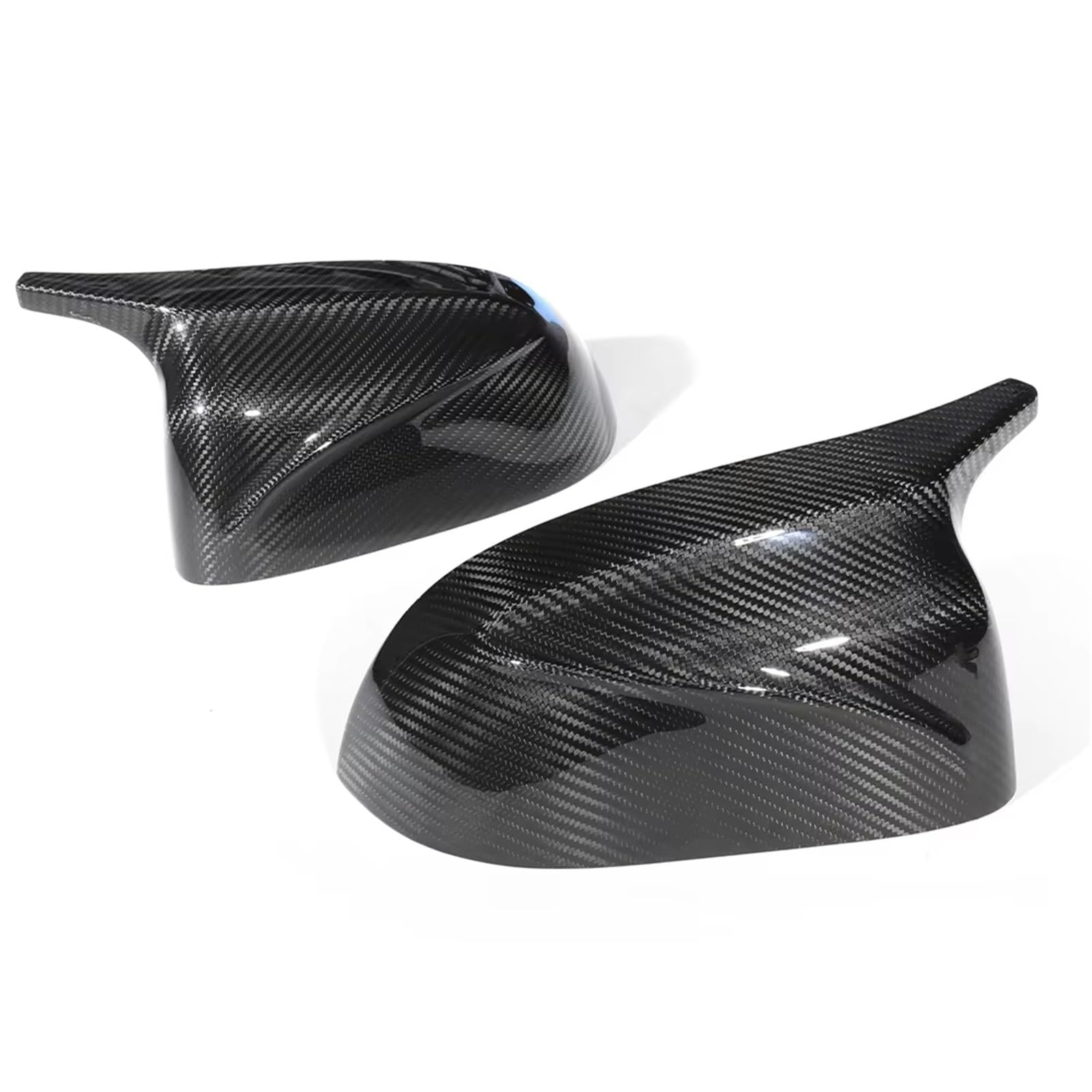 Spiegel Abdeckung Shell Ersatz Für X3 G01 Für X4 G02 Für X5 G05 Carbon Fiber Rearview Dry Carbon Fiber Seitenspiegel Abdeckkappen M Look Ersatz 2018 - UP Gehäuse Rückspiegels(Dry Carbon) von Ksjosji