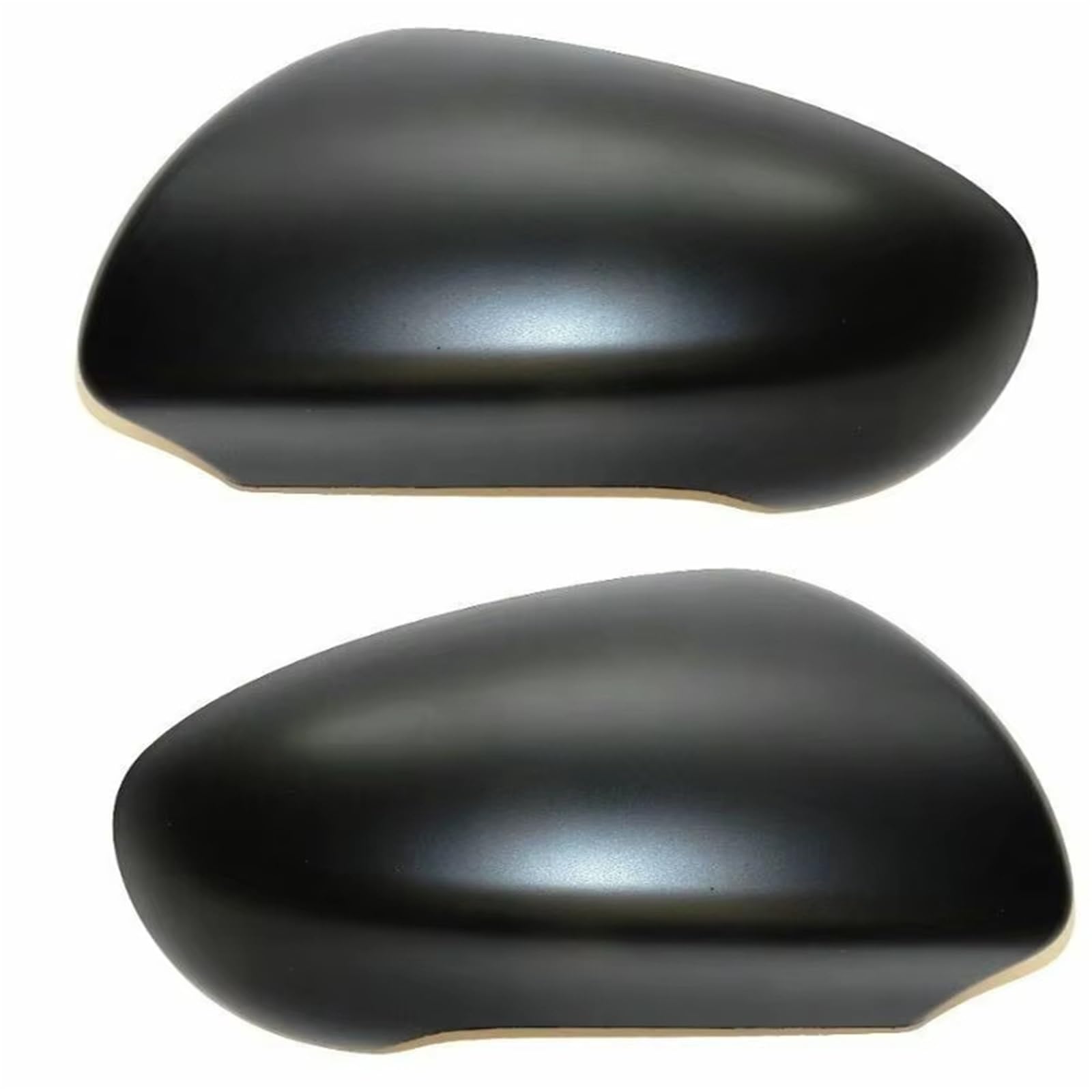 Spiegel Abdeckung Shell Ersatz Seitentür-Rückspiegelabdeckung, Zierleisten für Auto für Nissan Qashqai 2007-2014, Flügelspiegelkappen, Ersatzteile Gehäuse Rückspiegels(Black) von Ksjosji