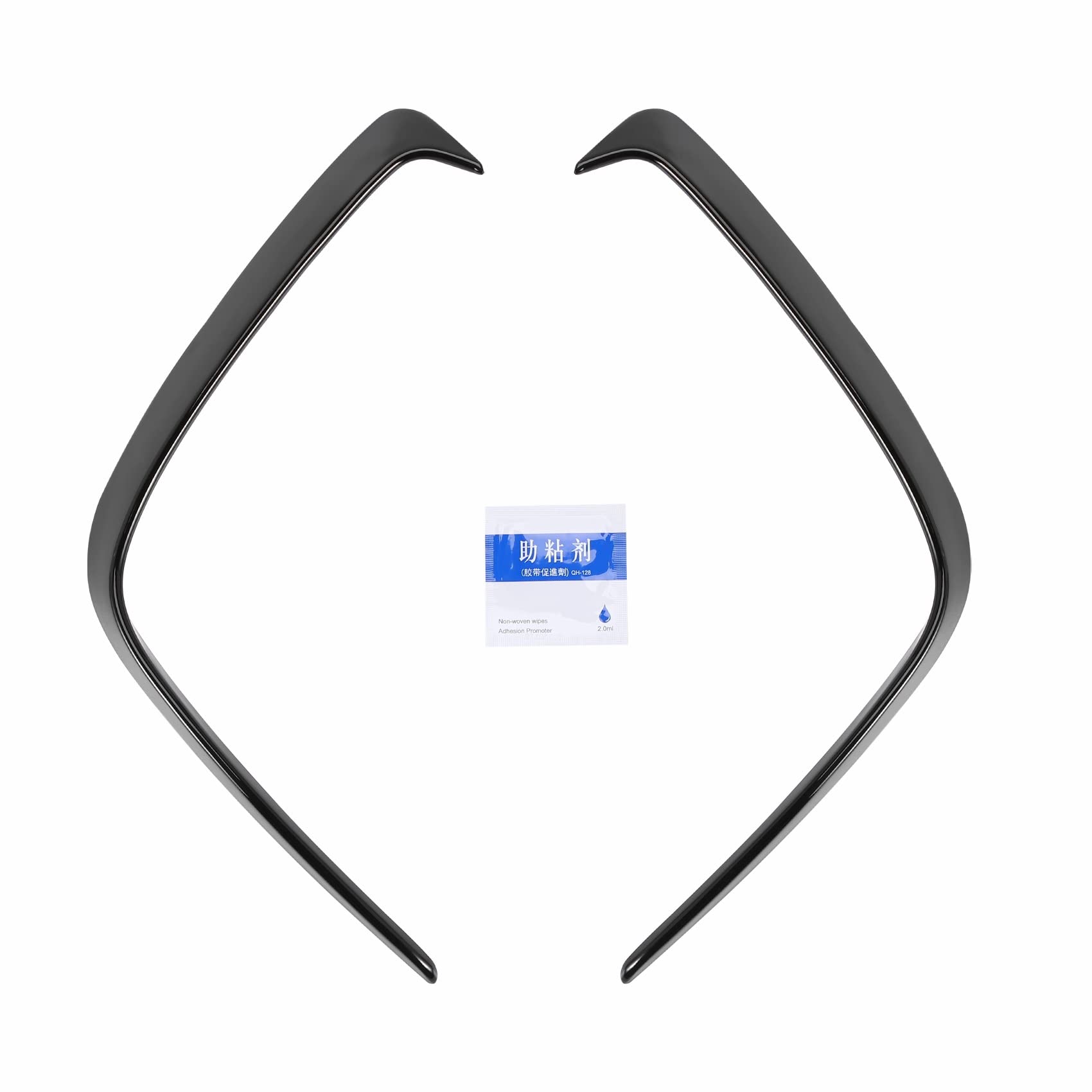 Kueohse 1 Paar Auto Schwarz Abs HeckstoßStange Splitter Spoiler Canard für für W176 A200 A250 A45 für 2013-2016 Kueohse 1 Paar Auto Schwarz Abs HeckstoßStange Splitter Spoiler Canard für für W176 A200 A250 A45 für 2013-2016 von Kueohse