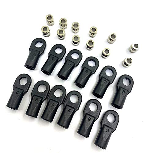 Kueohse 12StüCk 5347 Gelenk mit Gelenk Kopf Allgemeine Trolley Ball Sets für 1/10 E- SUMMIT von Kueohse