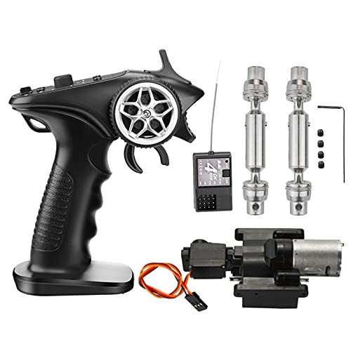 Kueohse 2 Gang Getriebe Antrieb Welle 4 Kanal Fern Bedienung EmpfäNger Set für C14 C24 B36 MN D90 MN99S RC Auto Upgrade Teile Kueohse 2 Gang Getriebe Antrieb Welle 4 Kanal Fern Bedienung EmpfäNger Set für C14 C24 B36 MN D90 MN99S RC Auto Upgrade Teile von Kueohse