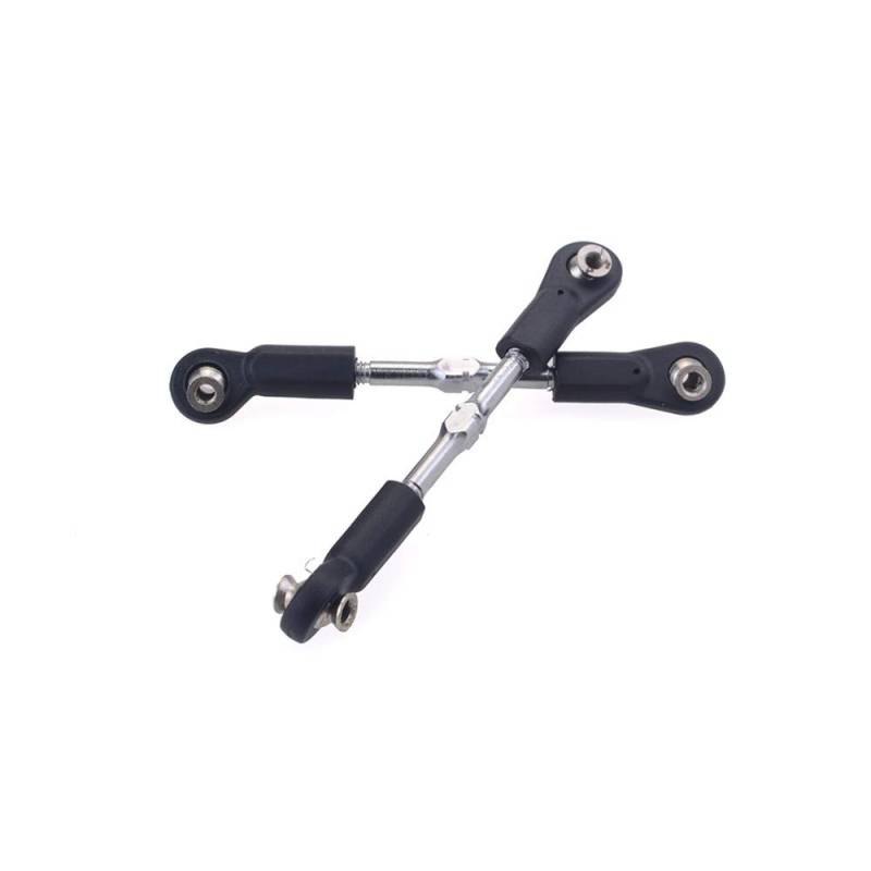 Kueohse 2 StüCk 8124 Metall 75-85Mm Lenkstange für 1/8 9116 9020 9072 9071 9203 08425 08426 08427 08428 Rc Auto Teile von Kueohse