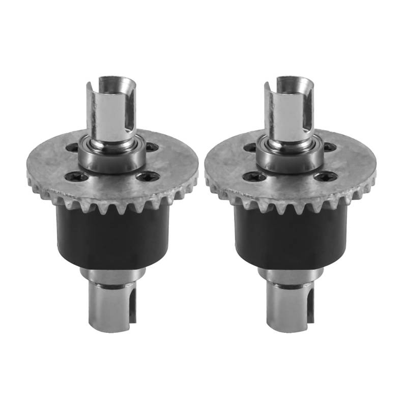 Kueohse 2 StüCk Metall Differentialgetriebe 144001-1309 für 144001 1/14 4WD RC Auto Teil von Kueohse