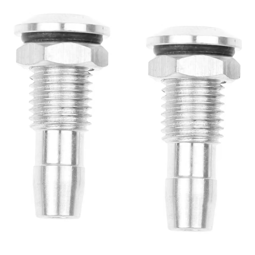 Kueohse 2 Stück Aluminium RC Boot Wasserauslässe Gewinde mit O-Ring Schrauben für RC Boot Zur Motorkühlung M8 Kueohse 2 Stück Aluminium RC Boot Wasserauslässe Gewinde mit O-Ring Schrauben für RC Boot Zur Motorkühlung M8 von Kueohse
