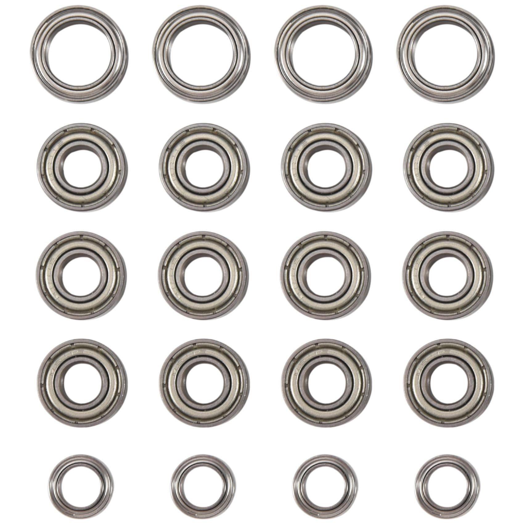Kueohse 20 StüCk Lagerung Kit für TT01 TT-01 TT01D TT01E TT01R DF02 1/10 RC Auto Upgrade Teile Kueohse 20 StüCk Lagerung Kit für TT01 TT-01 TT01D TT01E TT01R DF02 1/10 RC Auto Upgrade Teile von Kueohse