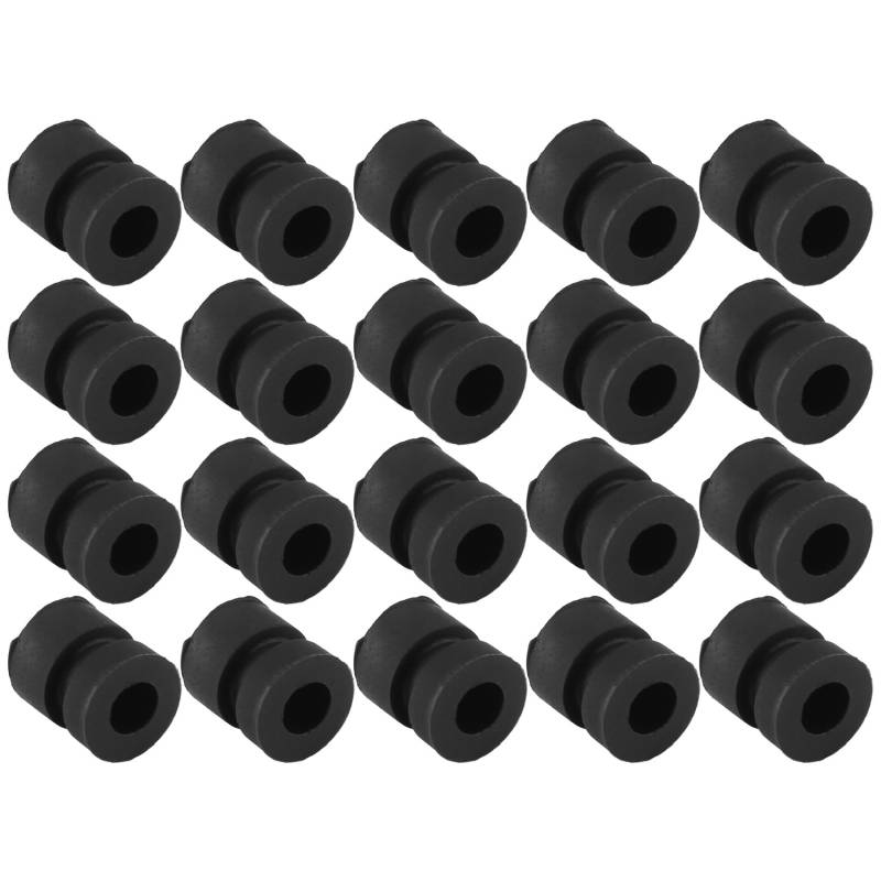 Kueohse 20 StüCk M3 Anti Vibration Gummi DäMpfer Kugeln M3 für FPV F4 F7 Flug Steuerung Weich Halterung Stoß DäMpfer Kugeln V2 von Kueohse