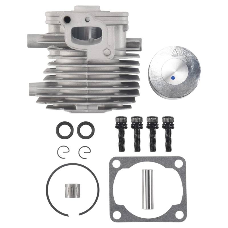 Kueohse 29Cc 4 Loch Zylinder Satz Passend für Zenoah Rovan Tsrc Motor für 1/5 Rovan Kingmotor Baja Fg Goped von Kueohse