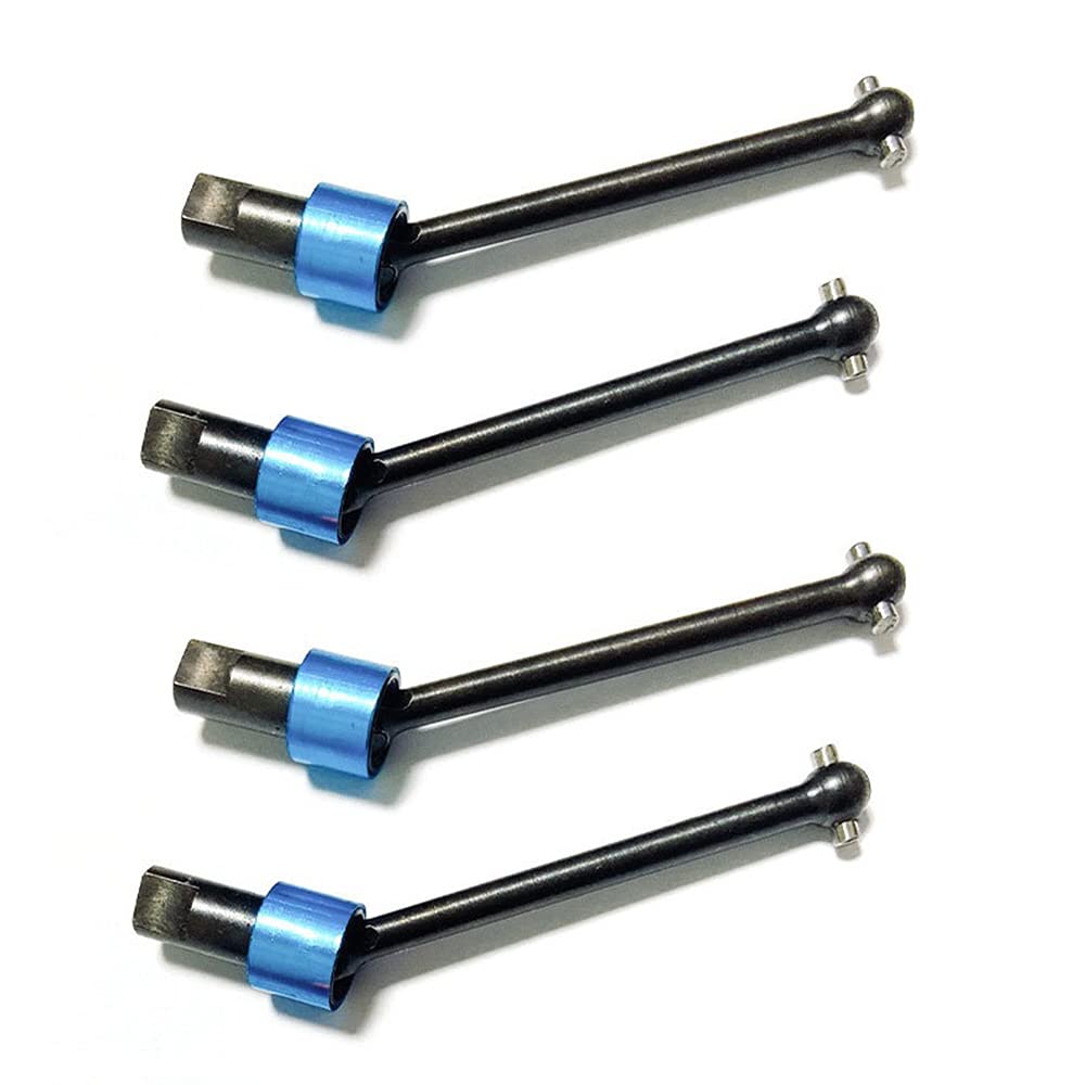 Kueohse 4 Stück Metall CVD Antriebswelle Antriebs welle für LaTrax Teton 1/18 RC Auto Upgrade Teile Zubehör,2 Kueohse 4 Stück Metall CVD Antriebswelle Antriebs welle für LaTrax Teton 1/18 RC Auto Upgrade Teile Zubehör,2 von Kueohse
