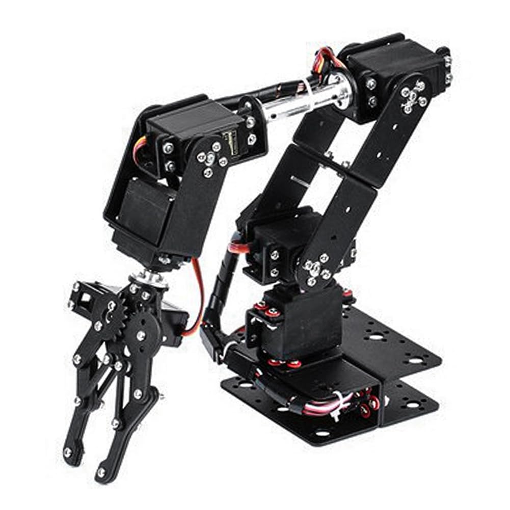 Kueohse 6DOF Roboter Mechanischer Arm Klemmklauensatz DOF Manipulator Industrieller Manipulator für Robotik Kueohse 6DOF Roboter Mechanischer Arm Klemmklauensatz DOF Manipulator Industrieller Manipulator für Robotik von Kueohse