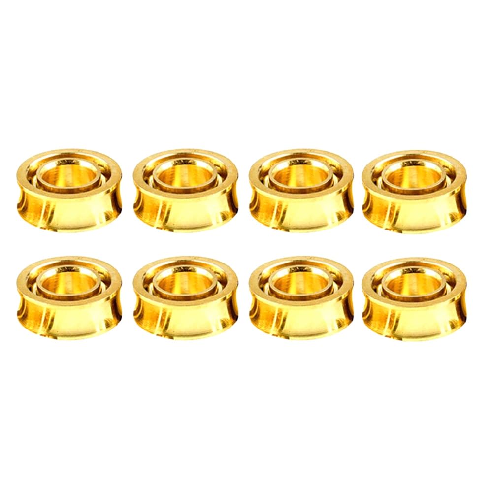 Kueohse 8-Teiliges R188 KK-Kugellager, Geschwindigkeitsreaktive Lager, Vergoldete R188 U-Rille für Yoyo-Modelle. Kueohse 8-Teiliges R188 KK-Kugellager, Geschwindigkeitsreaktive Lager, Vergoldete R188 U-Rille für Yoyo-Modelle. von Kueohse
