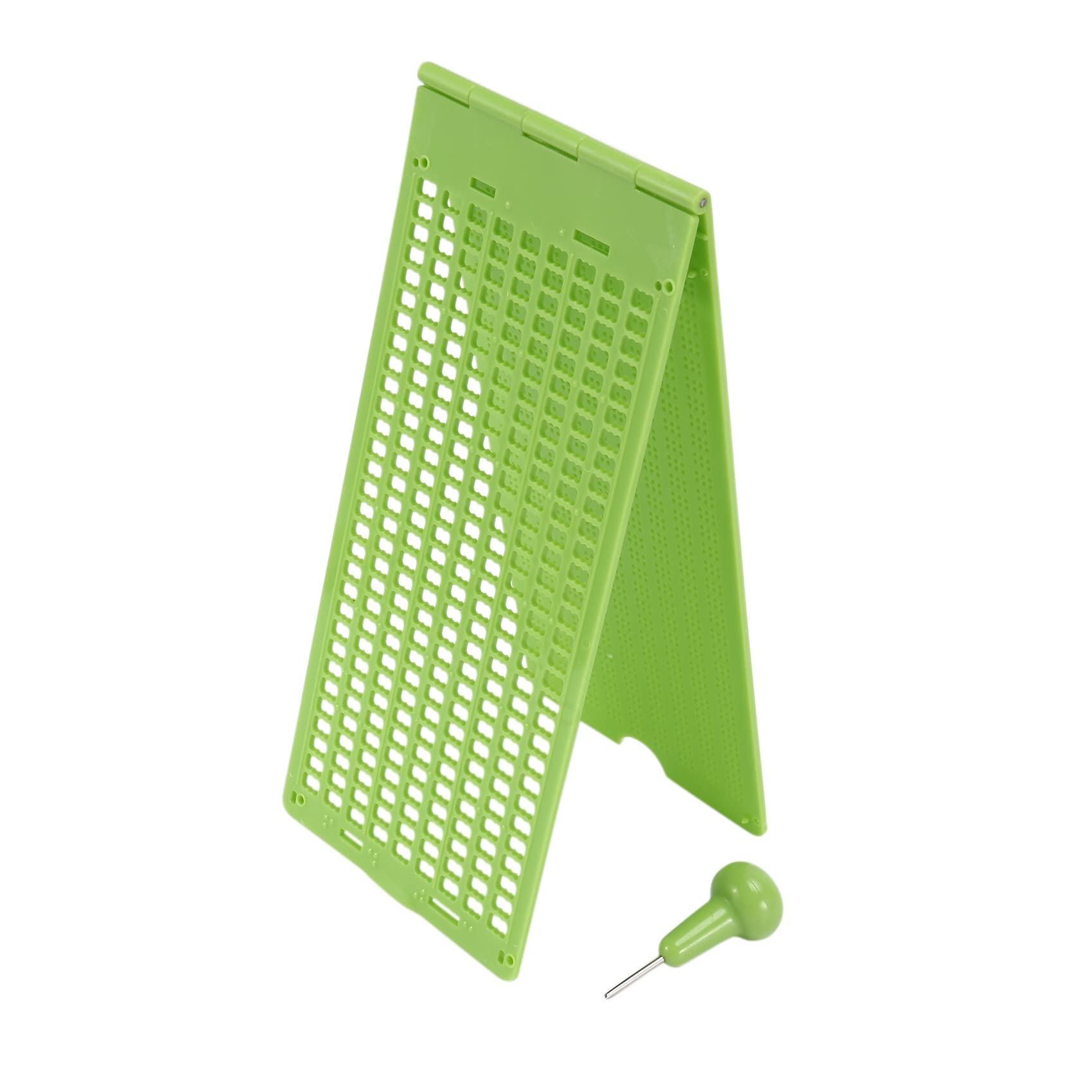 Kueohse 9 Zeilen 30 Zellen Braille Schreib Schiefer und Stylus Kunststoff Braille Schiefer Kit für Blinde Kueohse 9 Zeilen 30 Zellen Braille Schreib Schiefer und Stylus Kunststoff Braille Schiefer Kit für Blinde von Kueohse