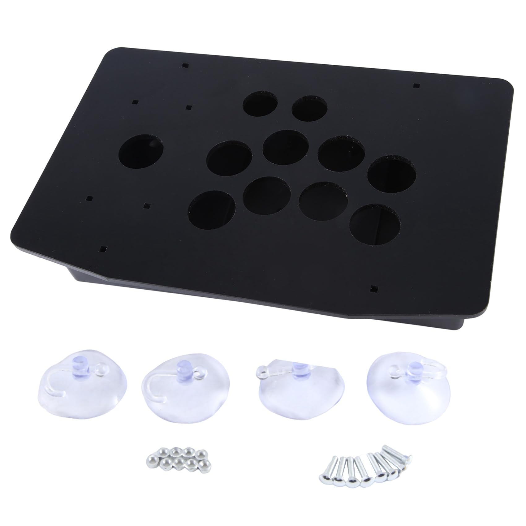 Kueohse Arcade-Joystick-Acryl-Panel-Gehäuse für Arcade-Spielautomaten, DIY, Kann Installiert Werden, Joystick-Taste für Retro-Videospiel, Langlebig Kueohse Arcade-Joystick-Acryl-Panel-Gehäuse für Arcade-Spielautomaten, DIY, Kann Installiert Werden, Joystick-Taste für Retro-Videospiel, Langlebig von Kueohse