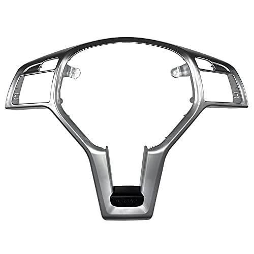 Kueohse Auto Lenken Rad Rahmen Verkleidung Abdeckung für EIN C E GLA CLA W176 W204 W212 X156 C117 Silber von Kueohse
