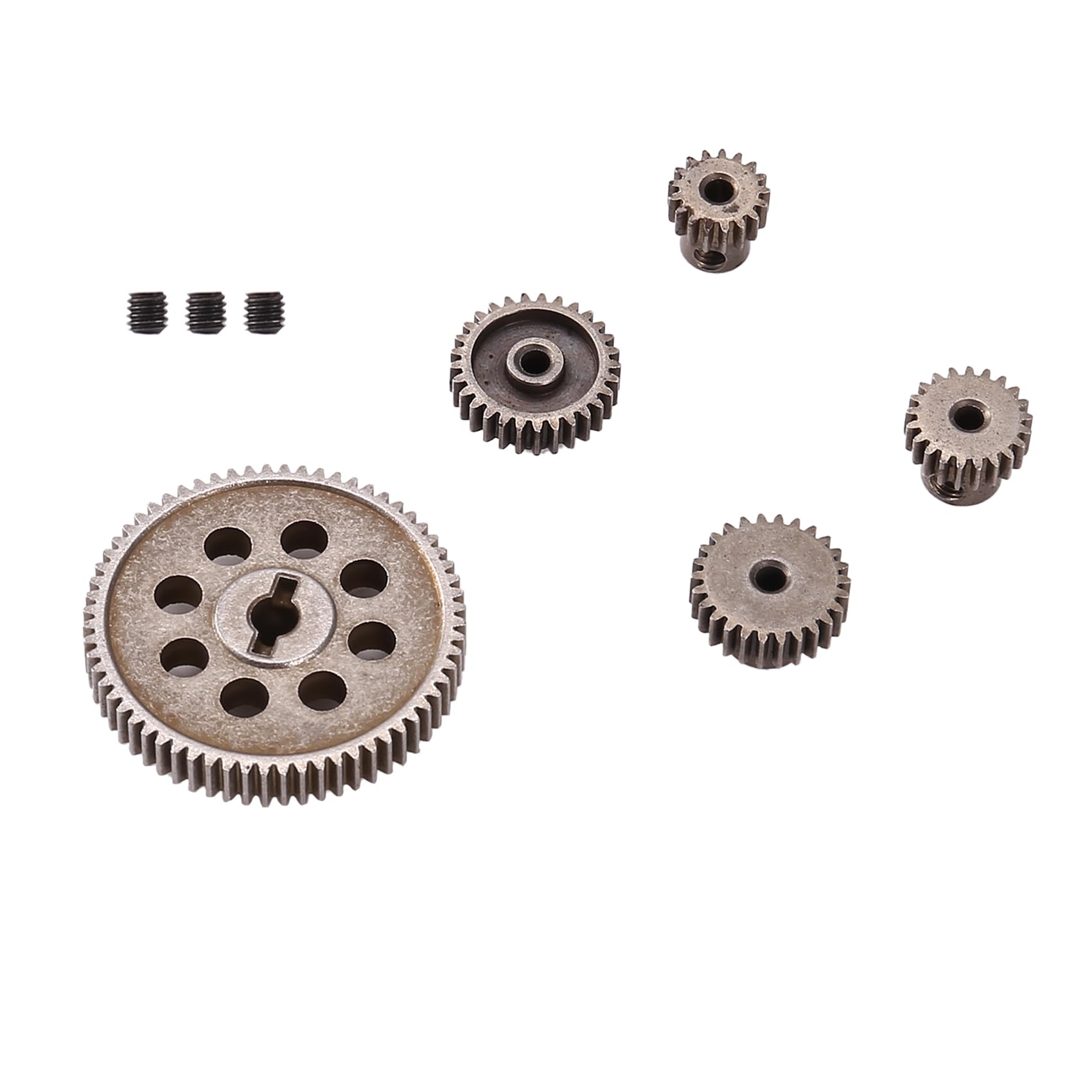 Kueohse Differential Haupt Metall Stirn Rad 64T 17T 21T 26T Motor Getriebe RC Auto Teil für 1/10 RC Auto Truck 94111 Kueohse Differential Haupt Metall Stirn Rad 64T 17T 21T 26T Motor Getriebe RC Auto Teil für 1/10 RC Auto Truck 94111 von Kueohse