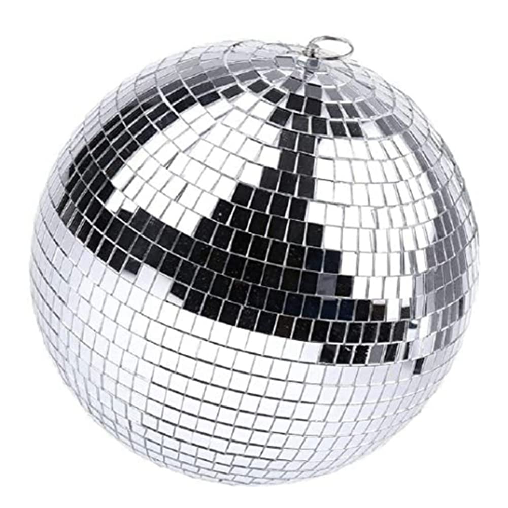 Kueohse -Disco-Hängekugel mit Aufhängering für Lichteffekt-Party, Heimdekoration, Club-Bühne (8) von Kueohse