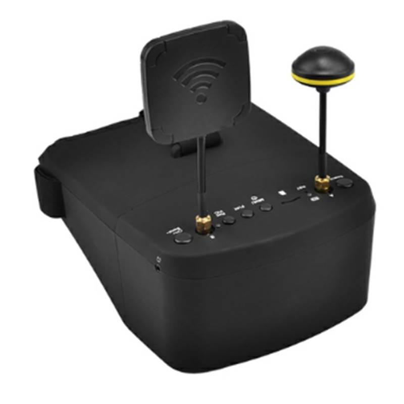 Kueohse EV800D 5,8 G 40 Kanäle 5 800 X 480 Video-Headset HD DVR Diversity FPV-Brille mit für RC-Modell RC FPV-Drohne von Kueohse