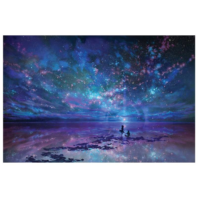Kueohse Fantasie Sternen Puzzle 1000 Teile Dekom Pressions Puzzles für Erwachsene 1000 Teile Hoch AuflöSend Puzzle Spielzeug Aus von Kueohse