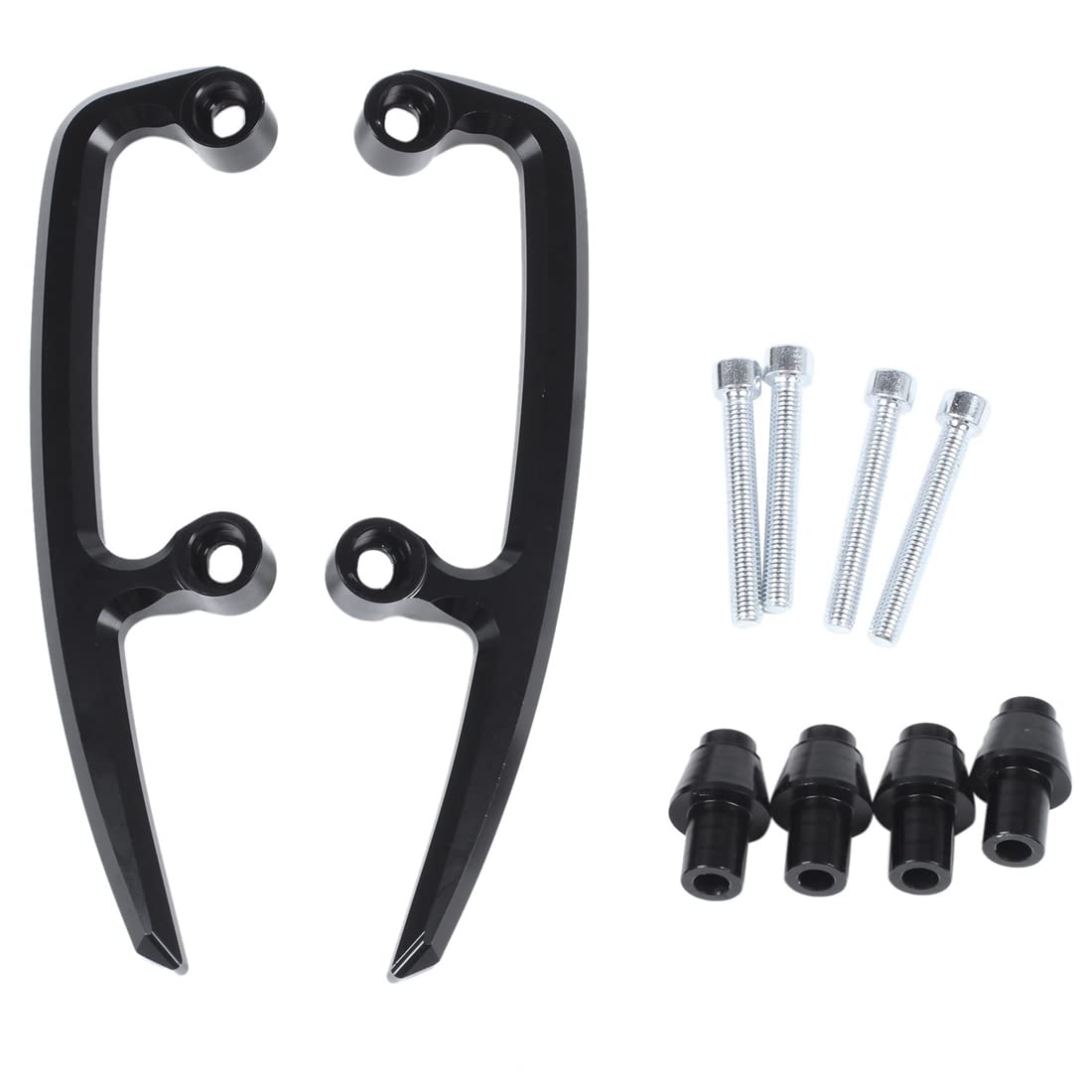 Kueohse Haltegriffe Hinten Soziushaltegriff für NINJA650 Z650 650 2017-2021 (Schwarz) von Kueohse