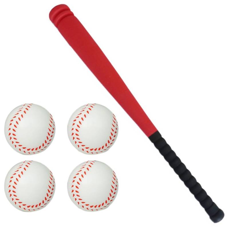 Kueohse Kinder-Baseballschläger- und Ball-Set, Kunststoff-Baseballspiel, Sport, Baseball-Spielset, Sport für Den Außenbereich, Hinterhof A von Kueohse