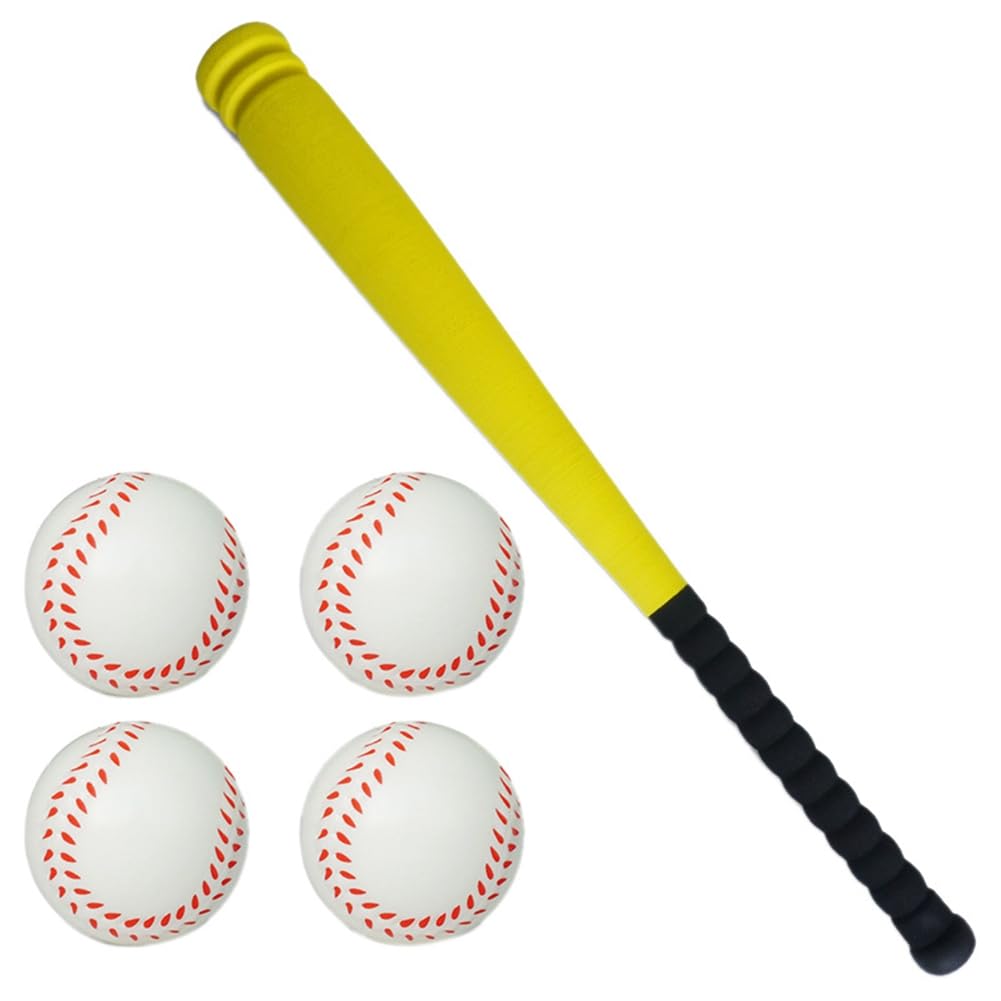 Kueohse Kinder-Baseballschläger- und Ball-Set, Kunststoff-Baseballspiel, Sport, Baseball-Spielset, Sport für Outdoor, Hinterhof, C Kueohse Kinder-Baseballschläger- und Ball-Set, Kunststoff-Baseballspiel, Sport, Baseball-Spielset, Sport für Outdoor, Hinterhof, C von Kueohse