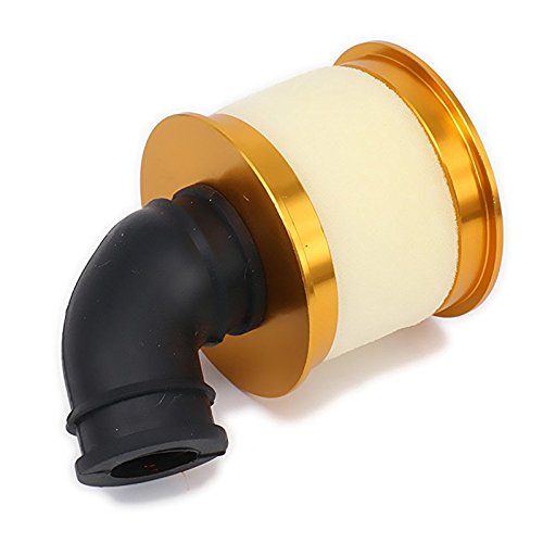Kueohse Luftfilter Schwamm Open Alloy Aluminium 04104 für 1/10 RC Hobby Modell Nitro Car, Gold Kueohse Luftfilter Schwamm Open Alloy Aluminium 04104 für 1/10 RC Hobby Modell Nitro Car, Gold von Kueohse