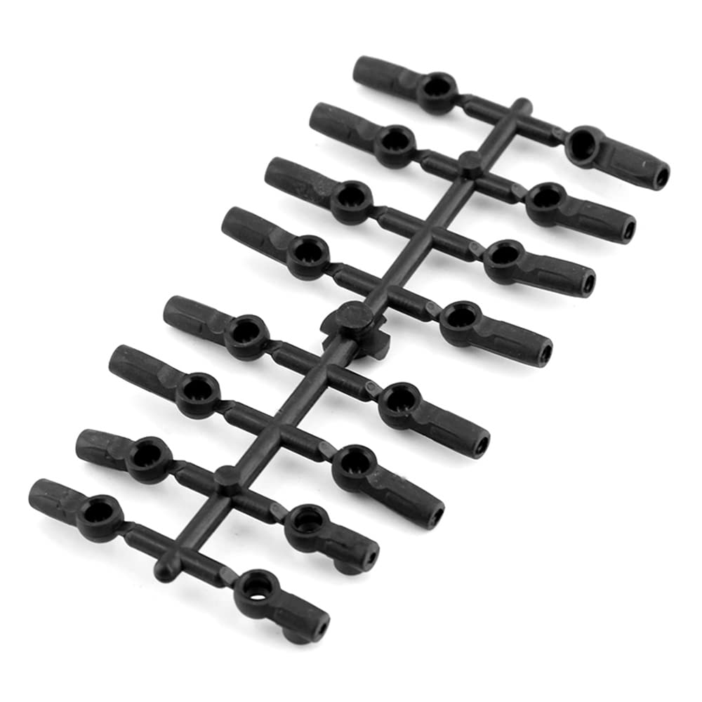 Kueohse M3 Spurstangen Kopf Gelenk Kappe 4,8 mm 5 mm für 3Racing S XI XIS D4 D5 Ultimate Advance 1/10 RC Auto Upgrade Teile Kueohse M3 Spurstangen Kopf Gelenk Kappe 4,8 mm 5 mm für 3Racing S XI XIS D4 D5 Ultimate Advance 1/10 RC Auto Upgrade Teile von Kueohse