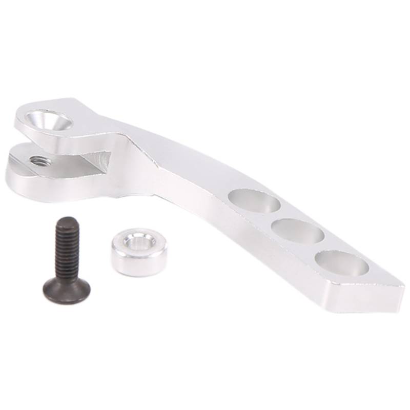 Kueohse Metall 4 Loch Sender UmhäNge Band Balancer Einsteller für Futaba Radiolink X9D RC Fernbedienung, Silber Vertikal von Kueohse