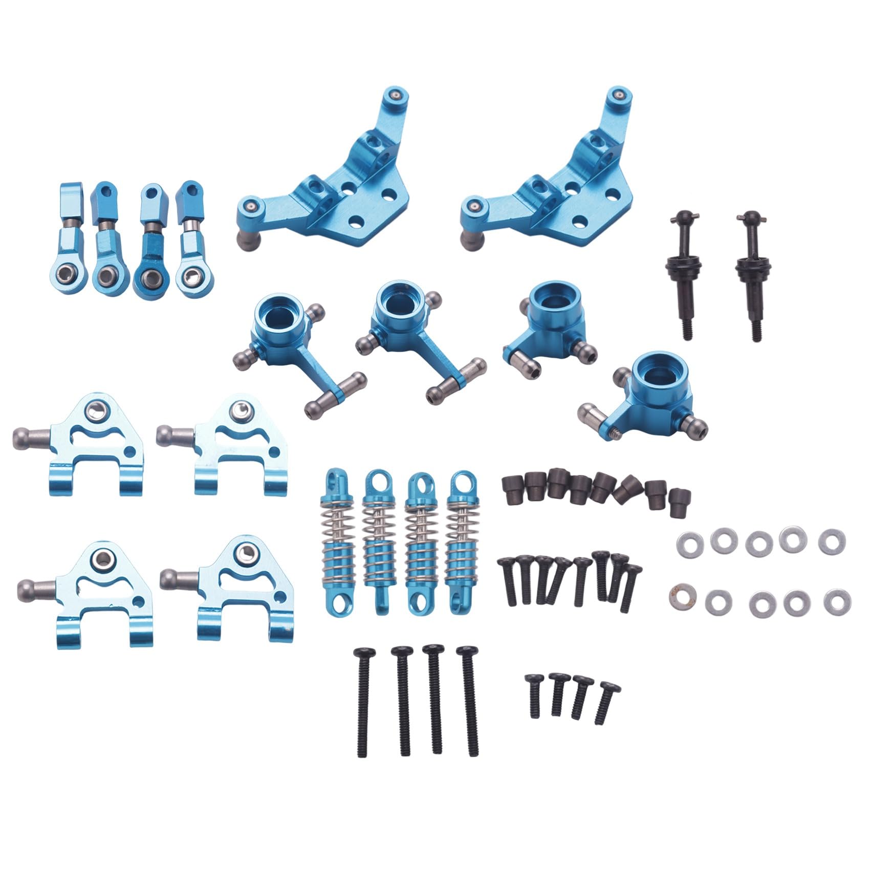 Kueohse Metall Full Set Upgrade Teile StoßDäMpfer für 1/28 K969 K979 K989 K999 P929 P939 Rc Autoteile, Blau Kueohse Metall Full Set Upgrade Teile StoßDäMpfer für 1/28 K969 K979 K989 K999 P929 P939 Rc Autoteile, Blau von Kueohse