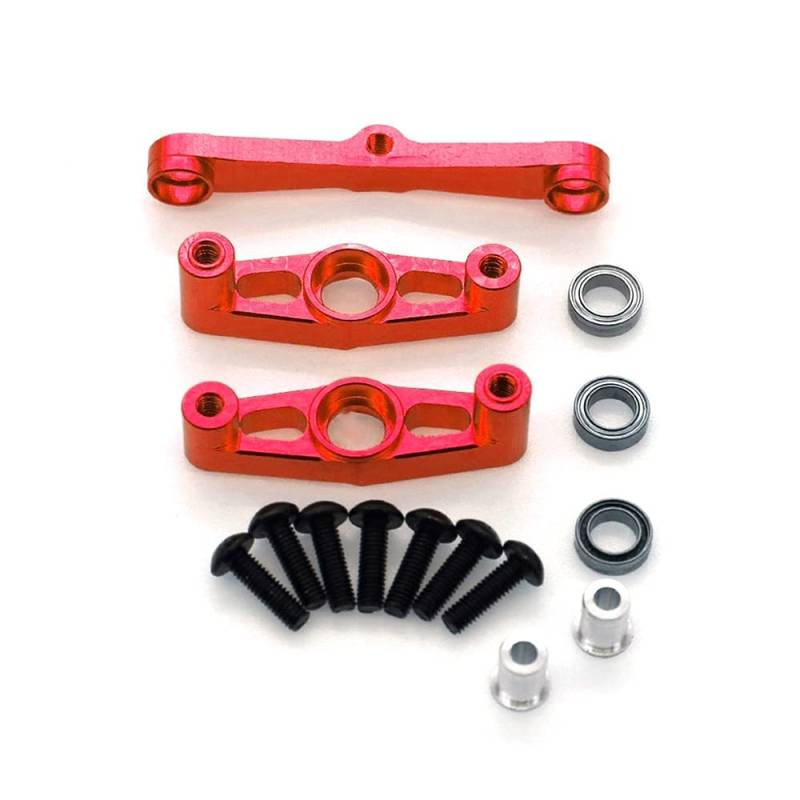 Kueohse Metall Lenk Baugruppe mit Lager für Tt-02 Tt02 Tt02B Tt02T 1/10 Rc Auto Upgrade Teile von Kueohse