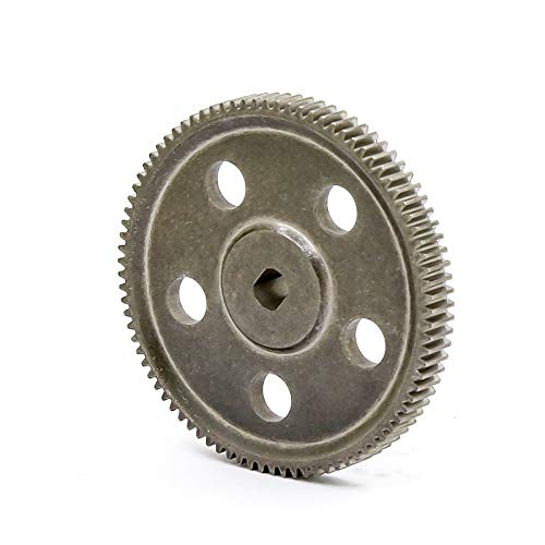 Kueohse Metall Stirnrad 87T für E86100 Upgrade Teile 180024 RC 1/10 Rock Crawler 94180 86100, Kupfer von Kueohse