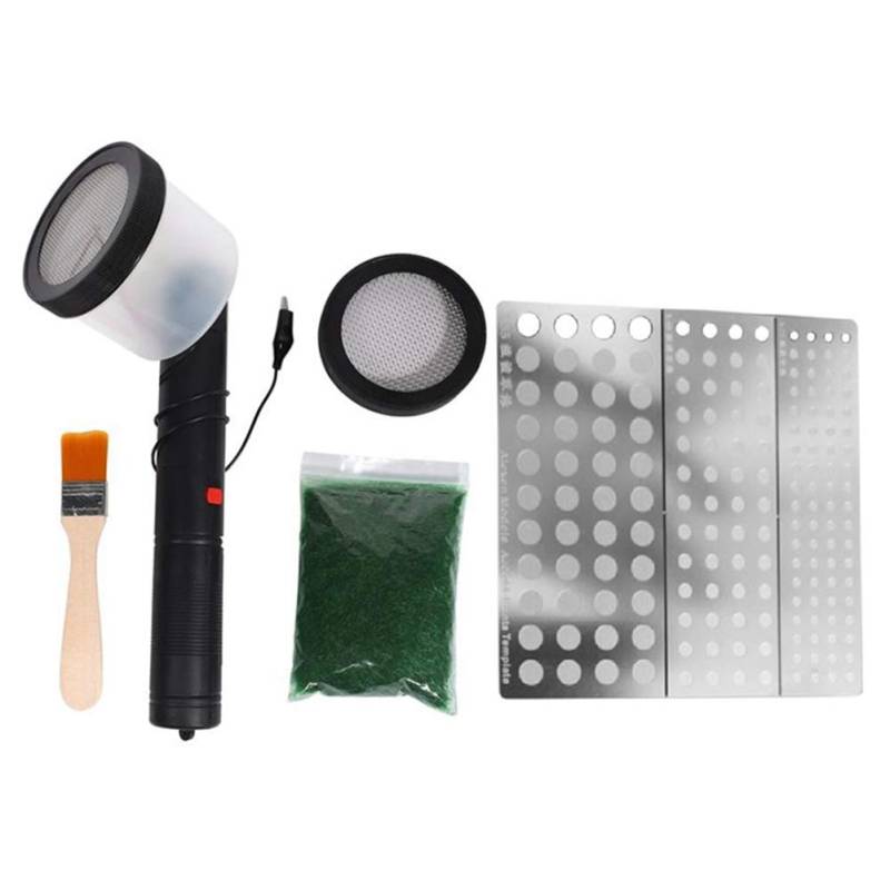 Kueohse Miniaturszene Modell Materia Flocking Static Grass Applicator 2.0 Modellierung Hobby Craft ZubehöR von Kueohse