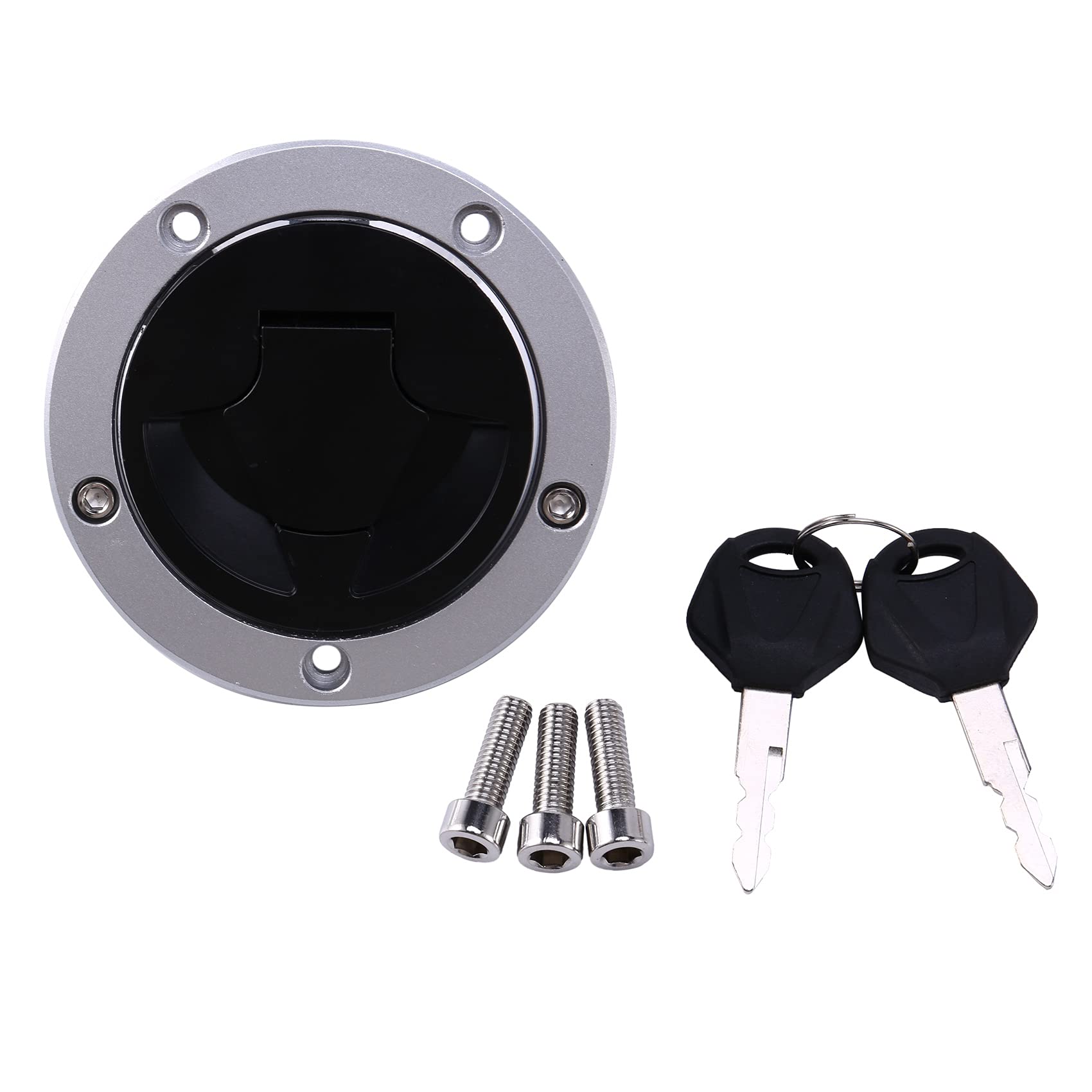 Kueohse Motorrad Benzin Tank Deckel Abdeckung Tastensperre für Z800 Z750R Zx14 Kle650 Z1000 Z750 Kueohse Motorrad Benzin Tank Deckel Abdeckung Tastensperre für Z800 Z750R Zx14 Kle650 Z1000 Z750 von Kueohse
