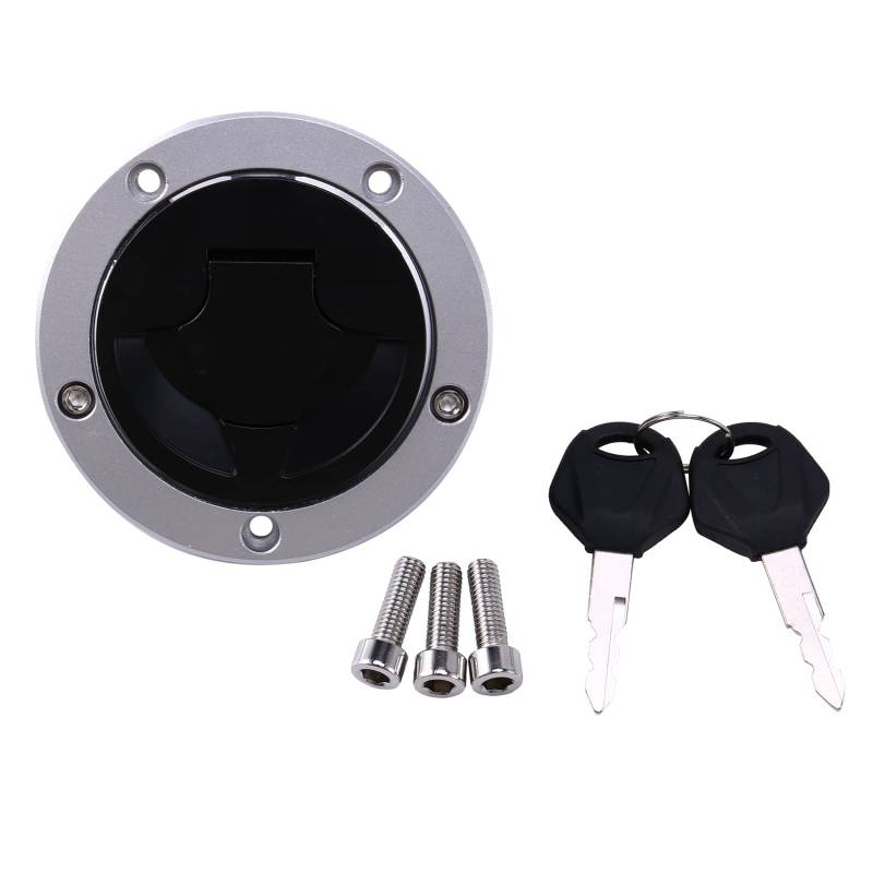 Kueohse Motorrad Benzin Tank Deckel Abdeckung Tastensperre für Z800 Z750R Zx14 Kle650 Z1000 Z750 von Kueohse