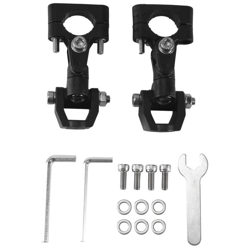 Kueohse Motorrad Scheinwerfer Halterung Scheinwerfer Halter Halterung LED Zusatz Scheinwerfer Halterung für -R1200GS F800GS/F650FS von Kueohse