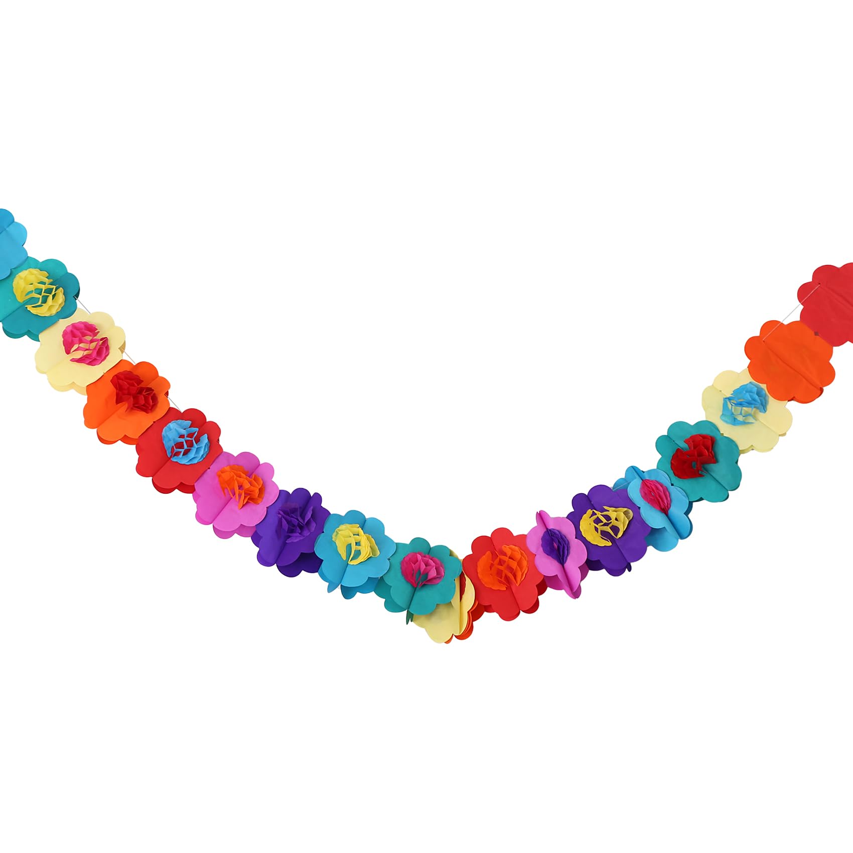 Kueohse Papiergirlandendekorationen, Mexikanisches Banner Hibiskusgirlandenblumenbanner Tropische Papierblumen Luau Partydekorationen Kueohse Papiergirlandendekorationen, Mexikanisches Banner Hibiskusgirlandenblumenbanner Tropische Papierblumen Luau Partydekorationen von Kueohse