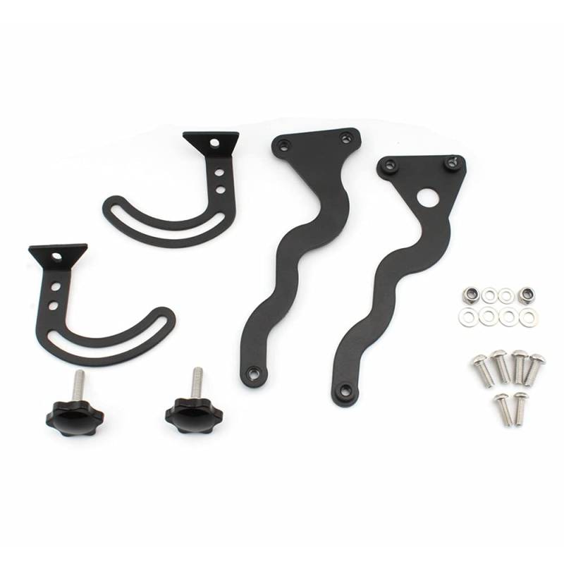 Kueohse R1200GS Adventure Windschutzscheiben StüTzen Halterung Windschutzscheiben StäRke Halterung Kits für -R1250GS R1200GS LC/ADV 2014-2019 von Kueohse