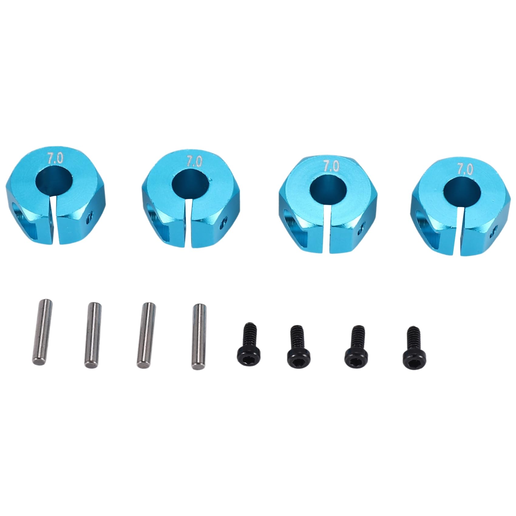 Kueohse RC Blau Aluminium 7.0 Rad Sechskant 12Mm Antrieb mit Stiftschrauben 4P Ca Kueohse RC Blau Aluminium 7.0 Rad Sechskant 12Mm Antrieb mit Stiftschrauben 4P Ca von Kueohse