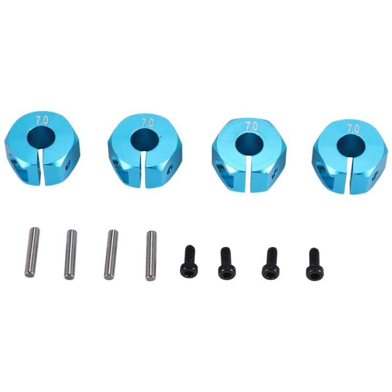 Kueohse RC Blau Aluminium 7.0 Rad Sechskant 12Mm Antrieb mit Stiftschrauben 4P Ca von Kueohse