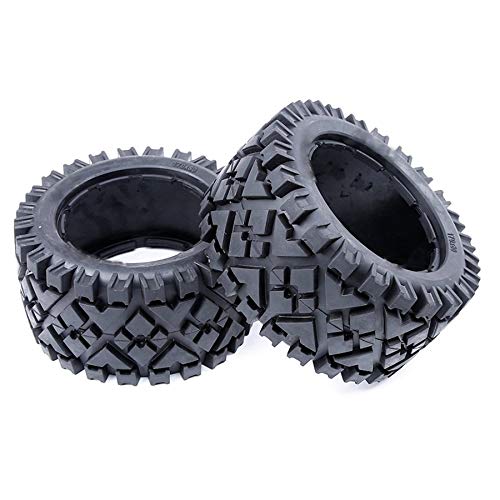 Kueohse Rc Car Hinterreifen Haut Ohne Innenschaum für RACING Baja 5B 5T 5SC TDBX Ersatzteile im MaßStab 1: 5 Kueohse Rc Car Hinterreifen Haut Ohne Innenschaum für RACING Baja 5B 5T 5SC TDBX Ersatzteile im MaßStab 1: 5 von Kueohse