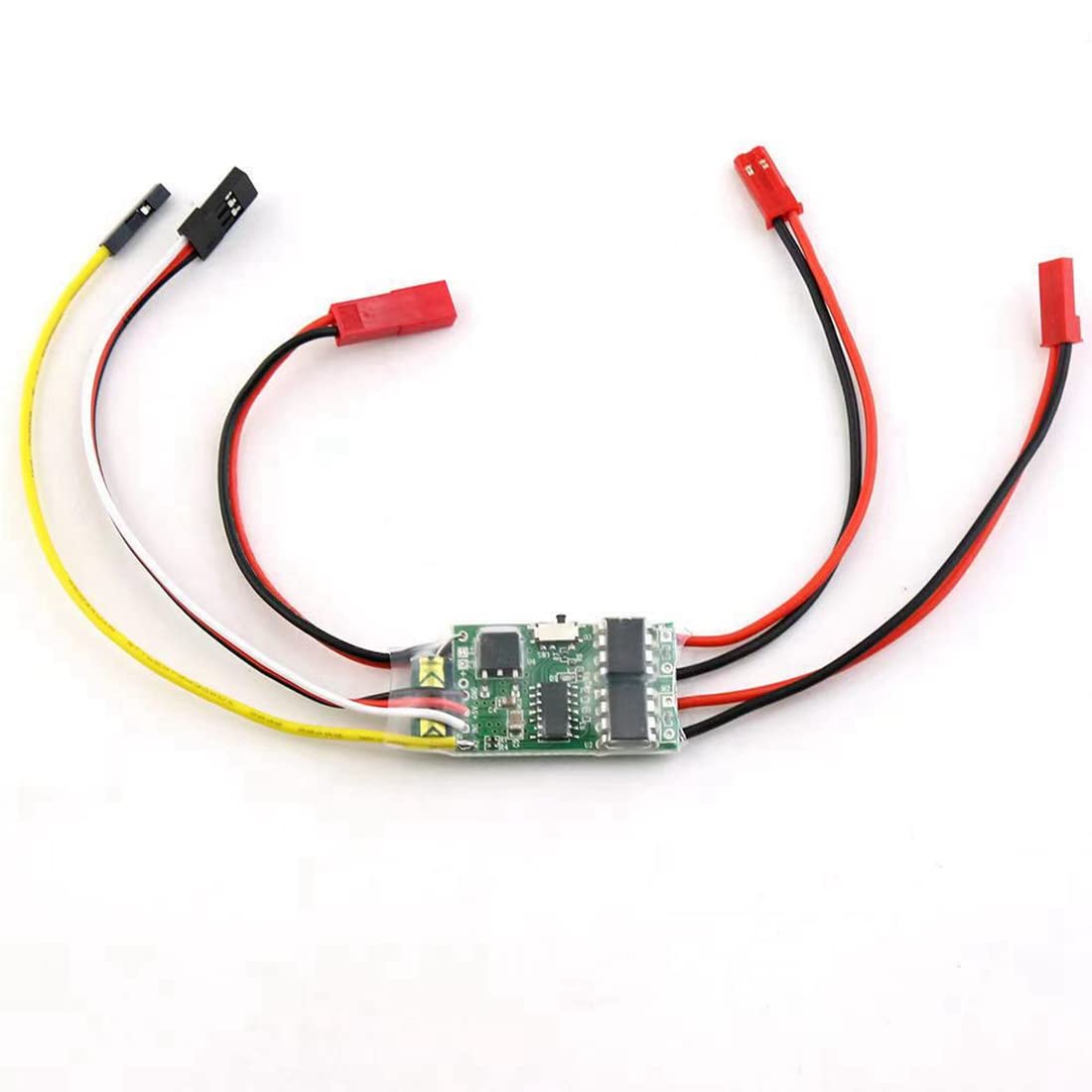 Kueohse -Wege-Bidirektionaler 5A ESC Brushed Speed Controller Dual Way ESC 2S-3S Lipo für RC-Modellauto-Bootstank-Ersatzteile Kueohse -Wege-Bidirektionaler 5A ESC Brushed Speed Controller Dual Way ESC 2S-3S Lipo für RC-Modellauto-Bootstank-Ersatzteile von Kueohse