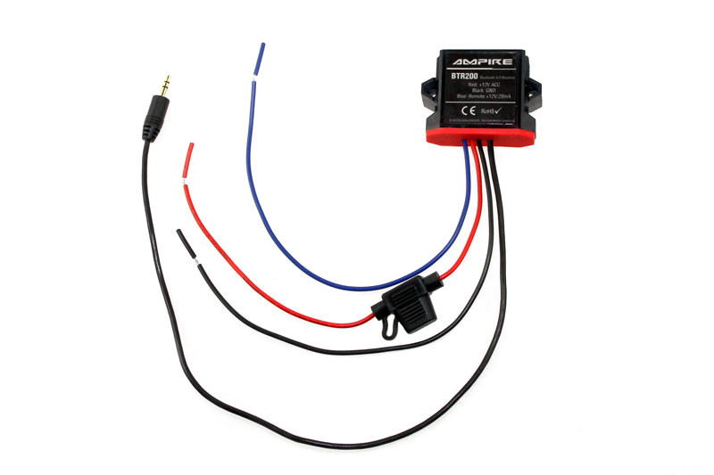 A2DP Bluetooth Receiver 3,5 mm Klinke Ampire BTR200 A2DP Bluetooth Receiver 3,5 mm Klinke Ampire BTR200 von KUFATEC GmbH & Co. KG