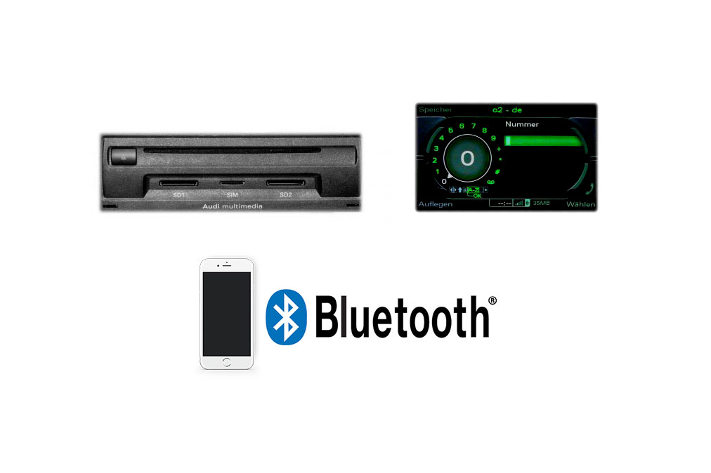 Bluetooth Schnittstelle „Nur Bluetooth” für Audi A6 4G, A7 4G Bluetooth Schnittstelle „Nur Bluetooth” für Audi A6 4G, A7 4G von KUFATEC GmbH & Co. KG