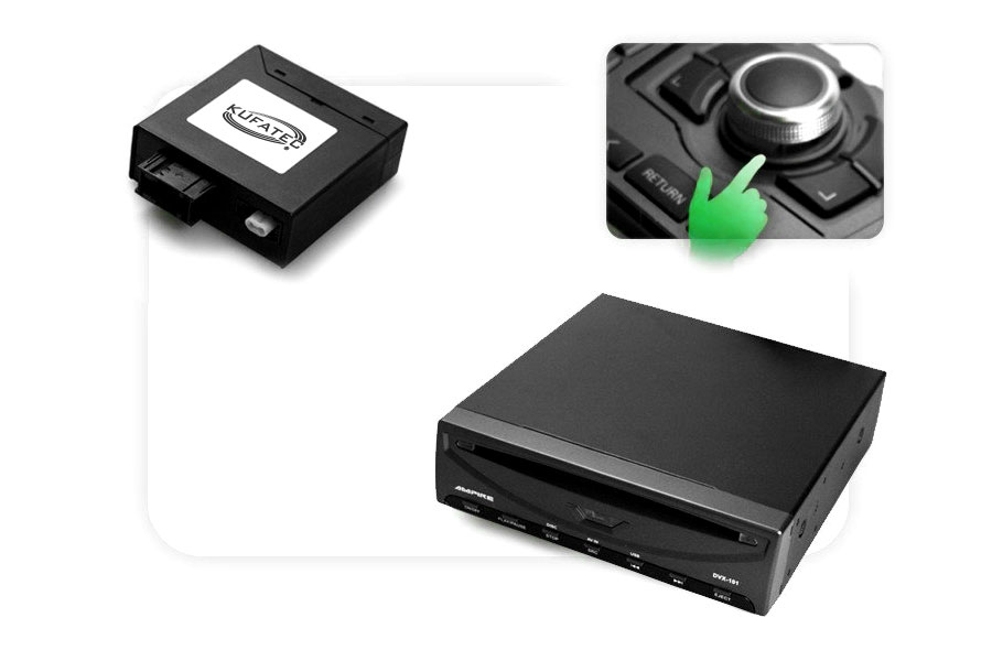 DVD-Player USB + Multimedia Adapter LWL mit Steuerung DVD-Player USB + Multimedia Adapter LWL mit Steuerung von KUFATEC GmbH & Co. KG