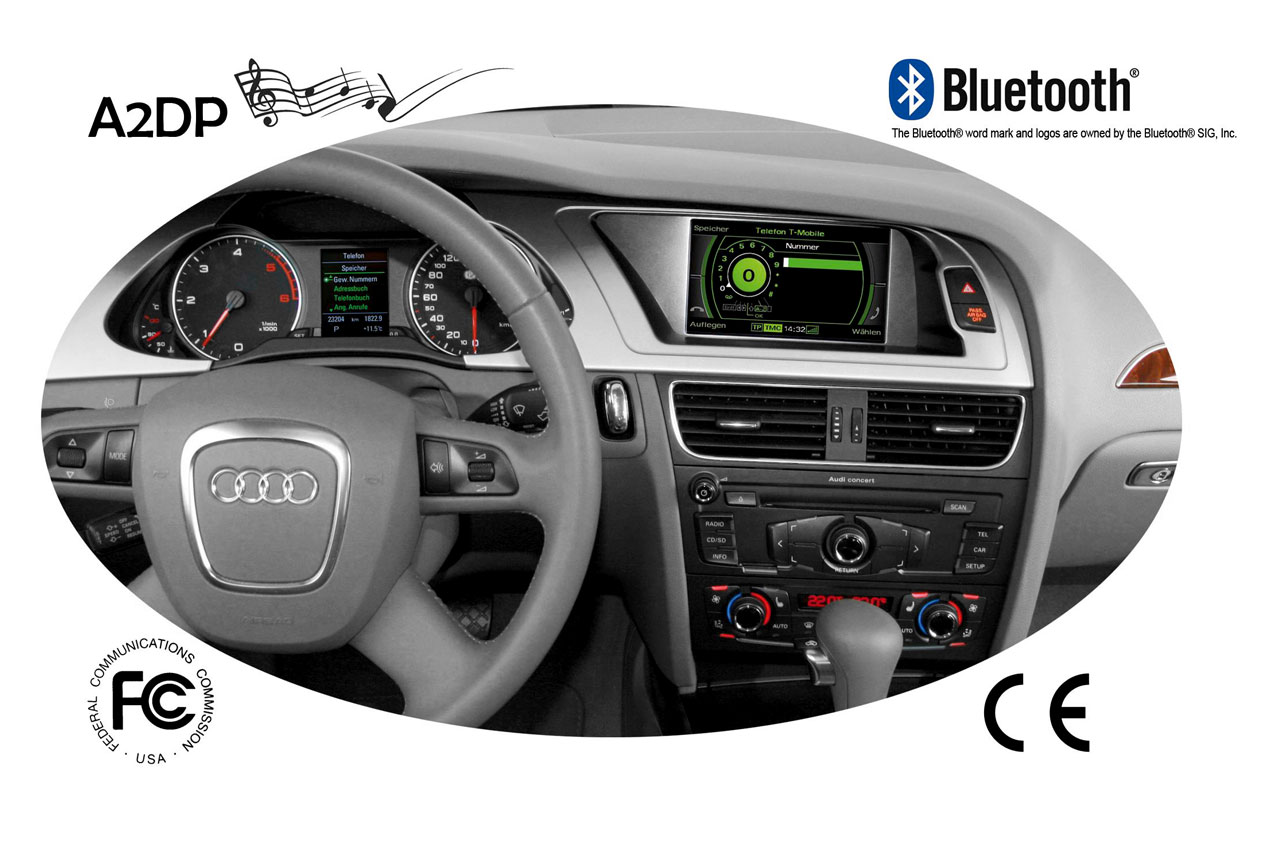FISCON Freisprecheinrichtung „Basic-Plus” für Audi A4 8K, A5 8T, Q5 8R von KUFATEC GmbH & Co. KG